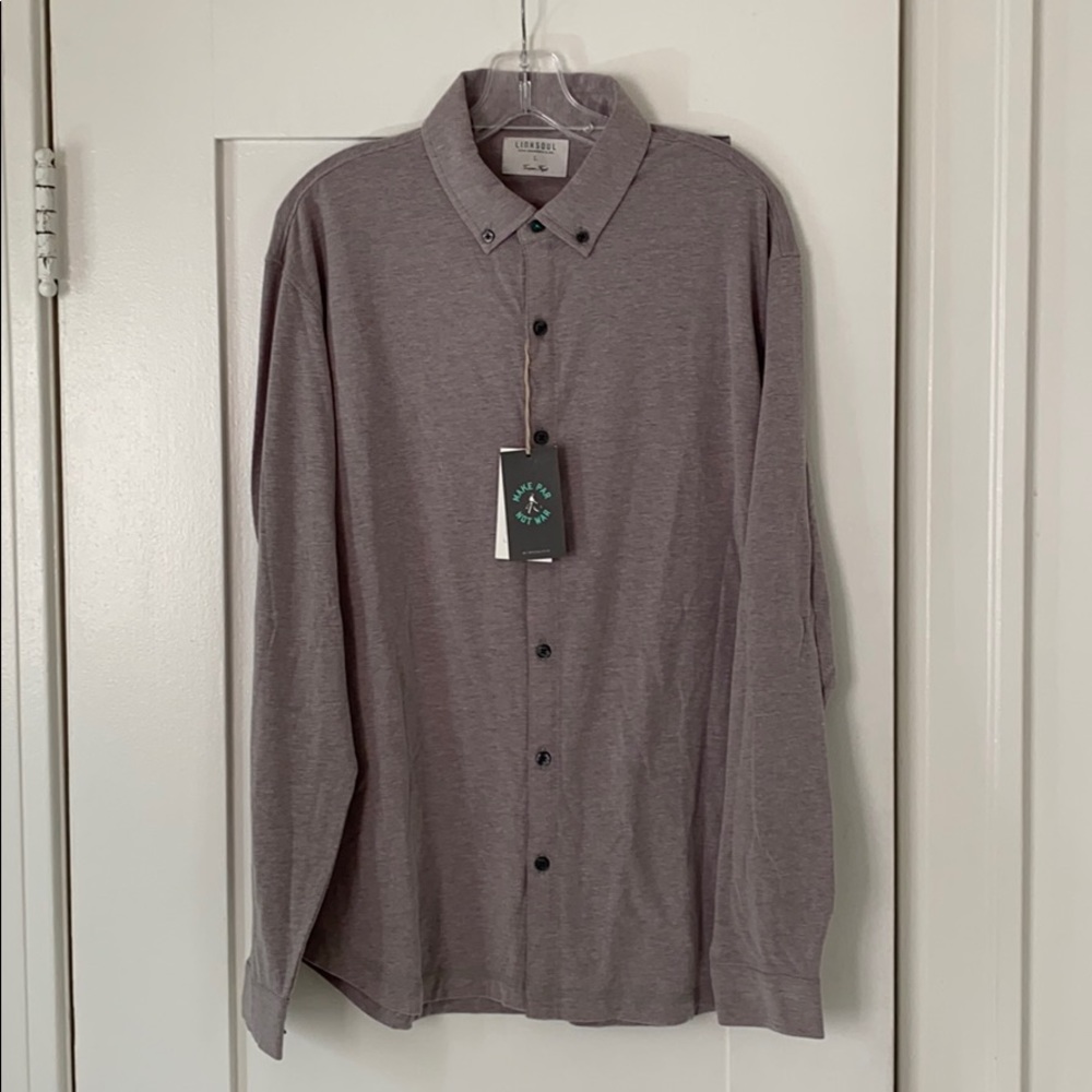Linksoul Long Sleeve Button-up Golf Shirt